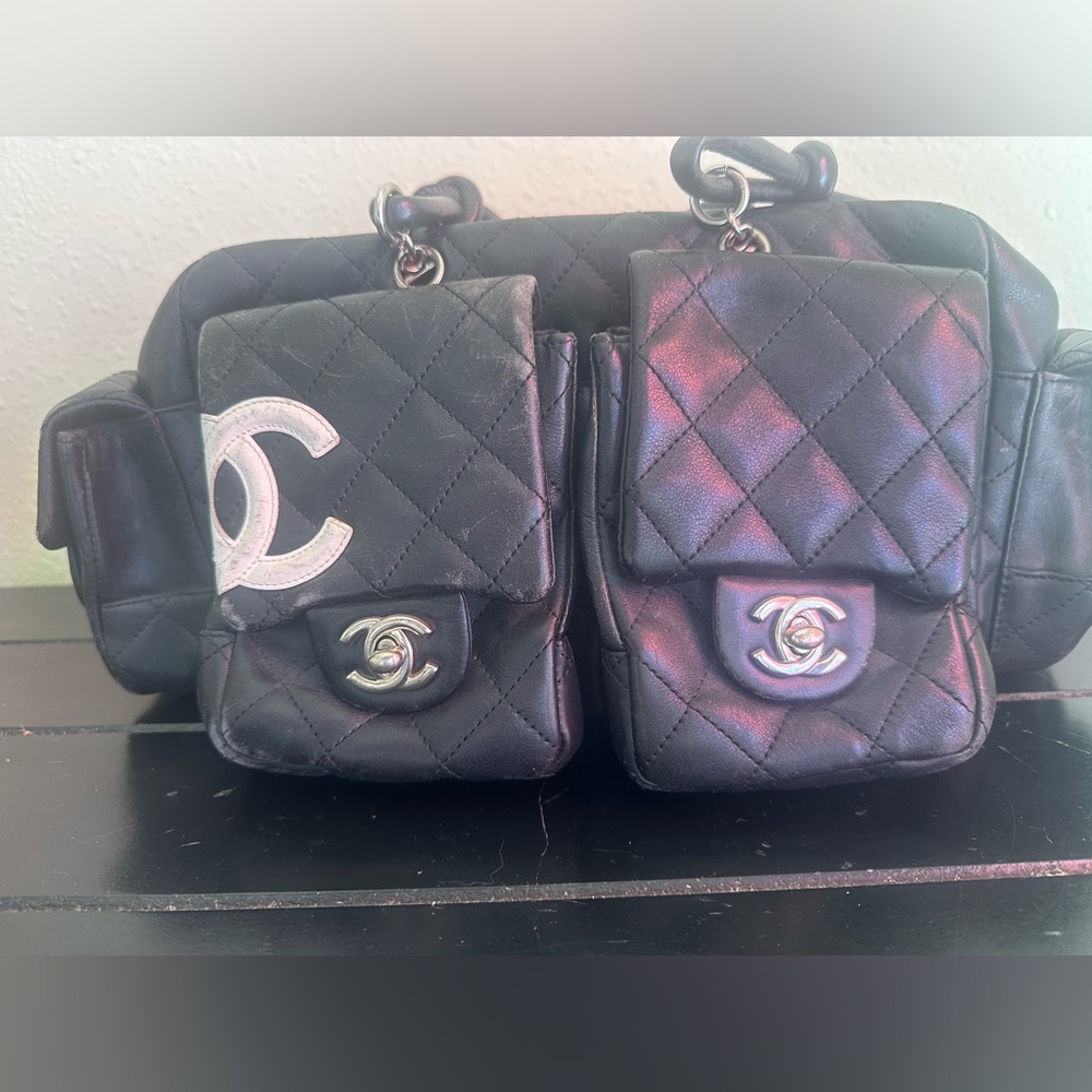 Authentic Chanel Reporter Bag- Medium